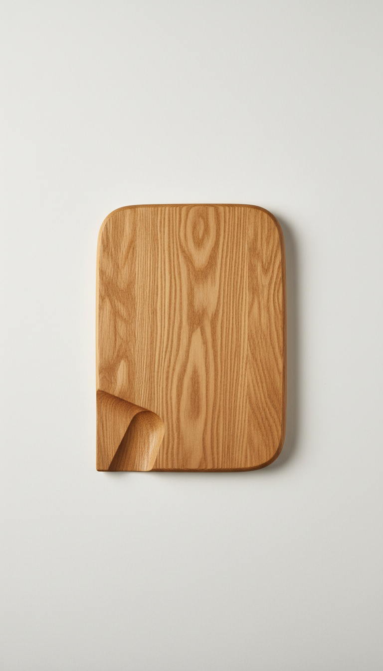 Handcrafted Oak Serving Board